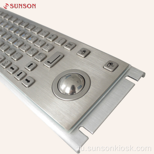 Keyboard vandal stainless steel